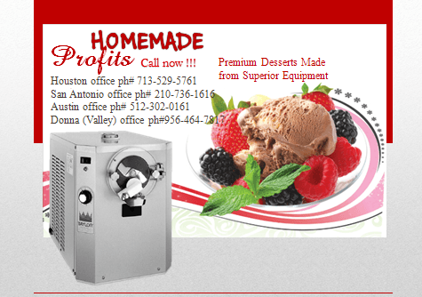 premium ice cream machine