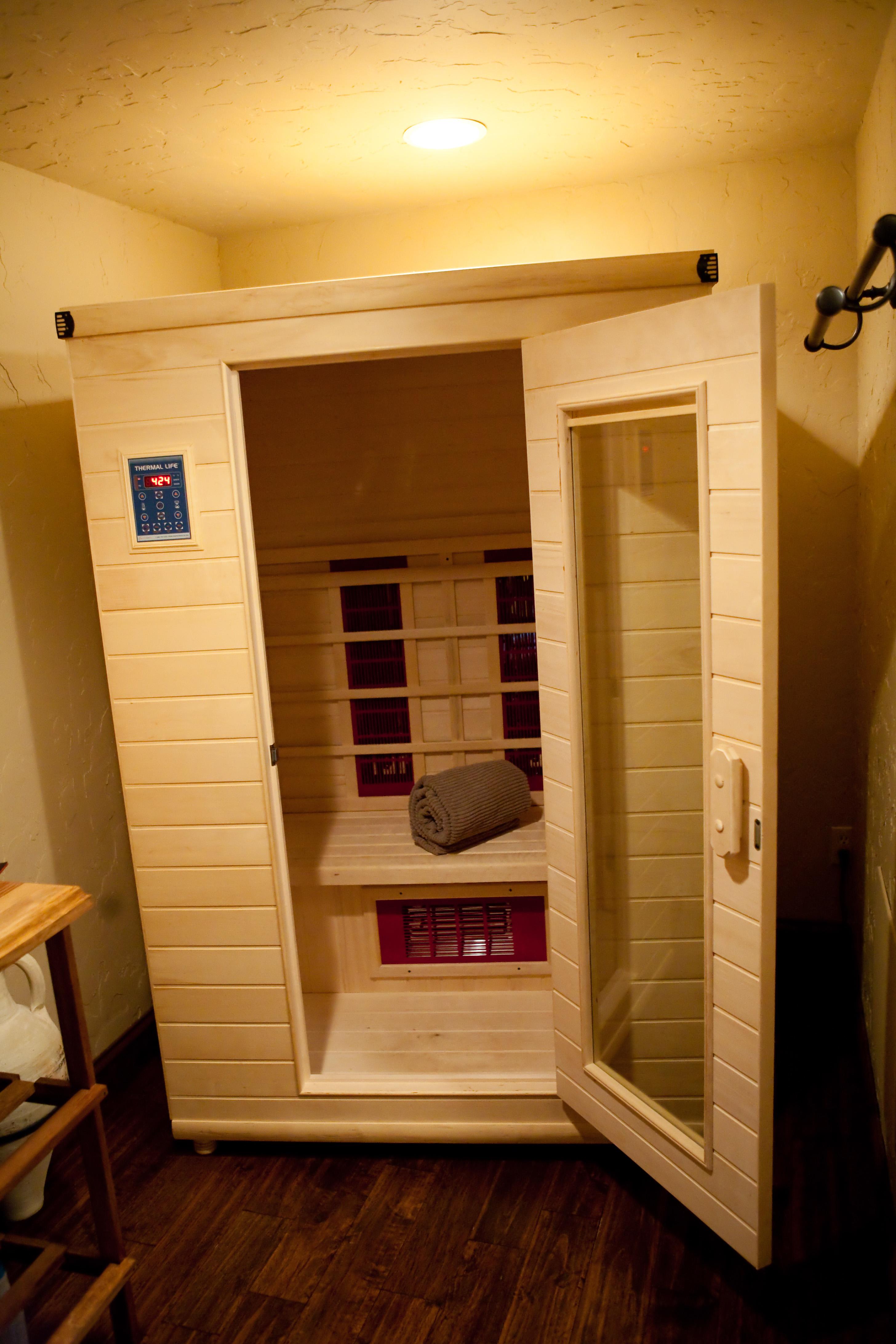 Far Infrared Sauna in The Orion Suite