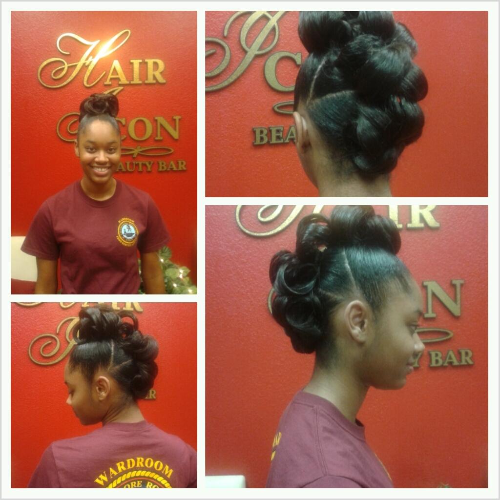 Natural Hair updo