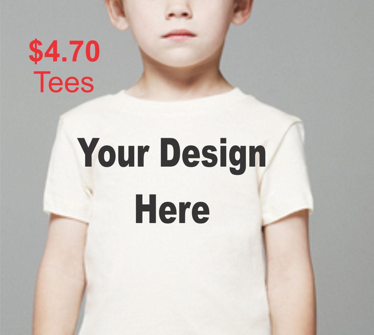 $4.70 Custom T-shirts and Embroidery