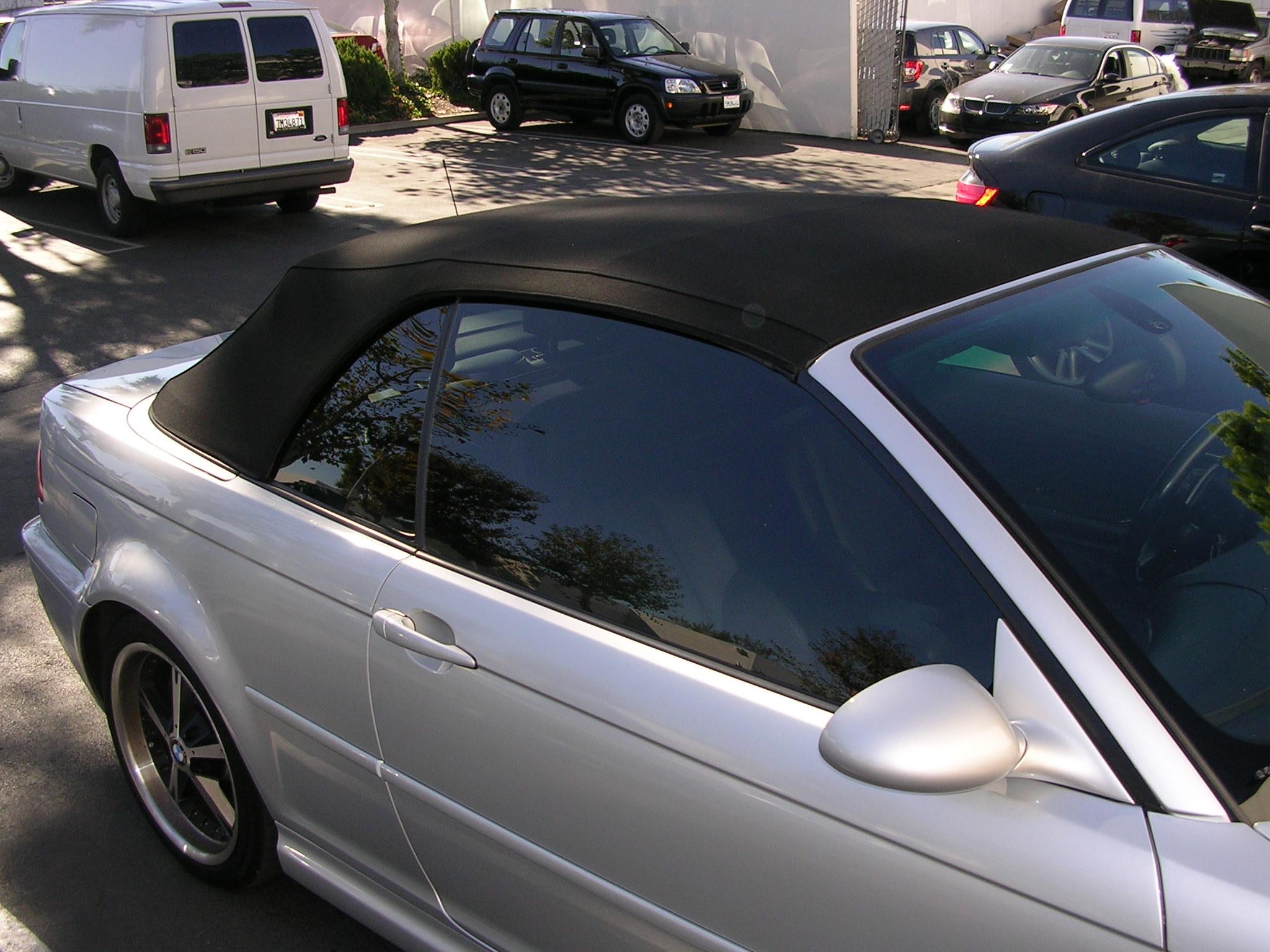 Mercedes Convertible Top Install