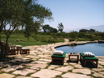 Flagstone Pool Deck