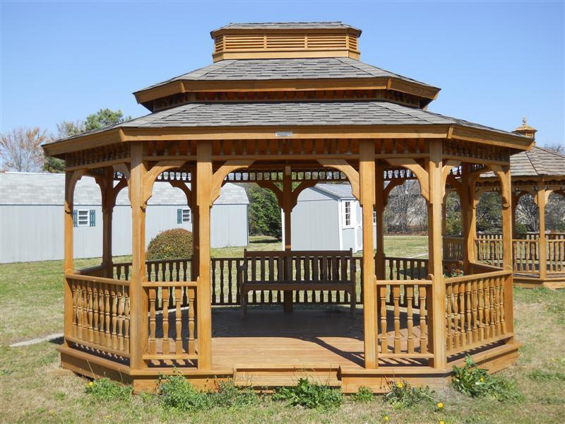 Custom built gazebos