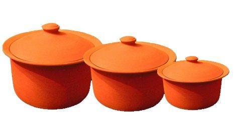 MEC Non-Toxic Multi-Cooking Clay Pots