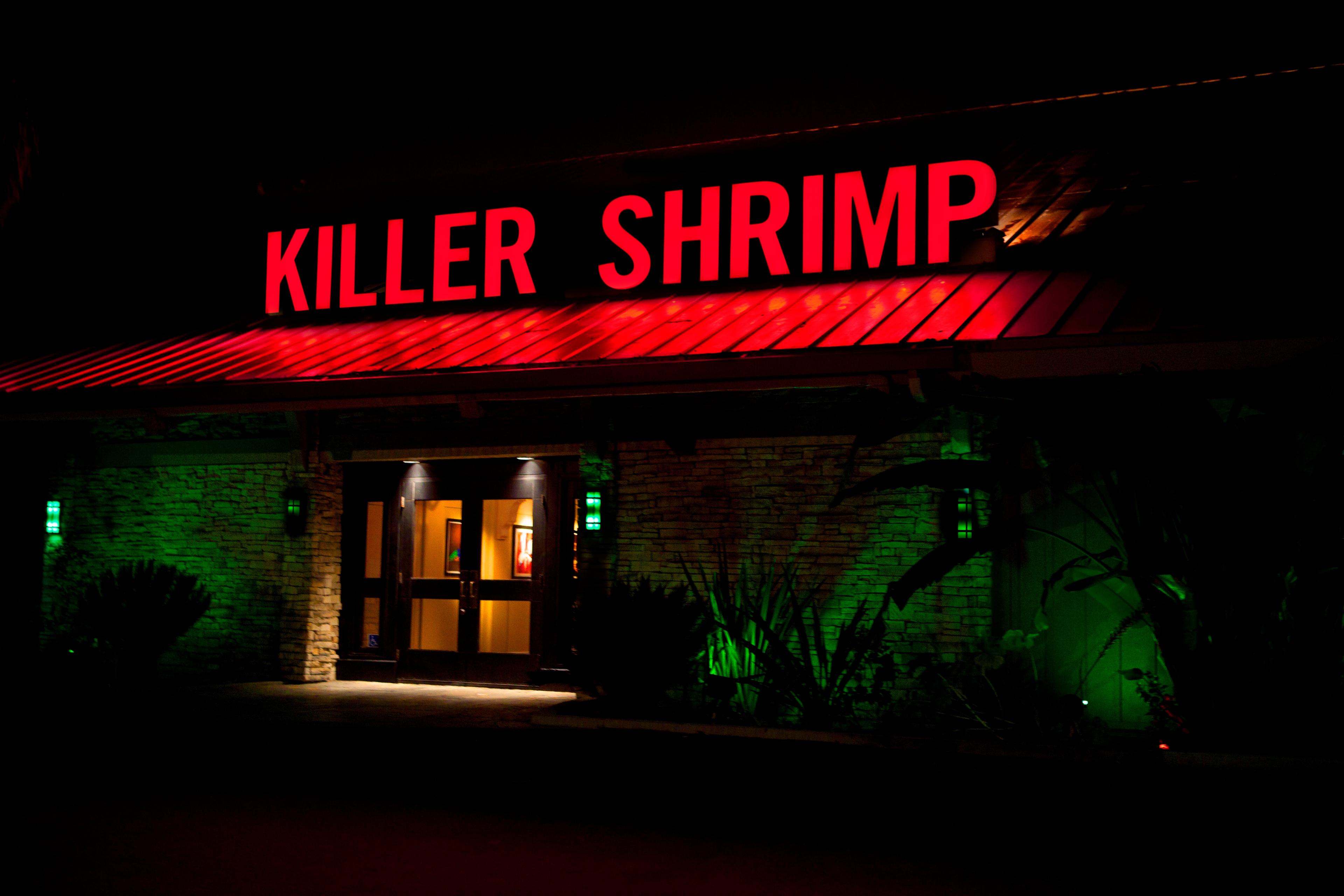 Killer Shrimp Entrance