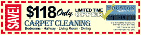 Special Deals & Offers: Carpet Cleaning Houston