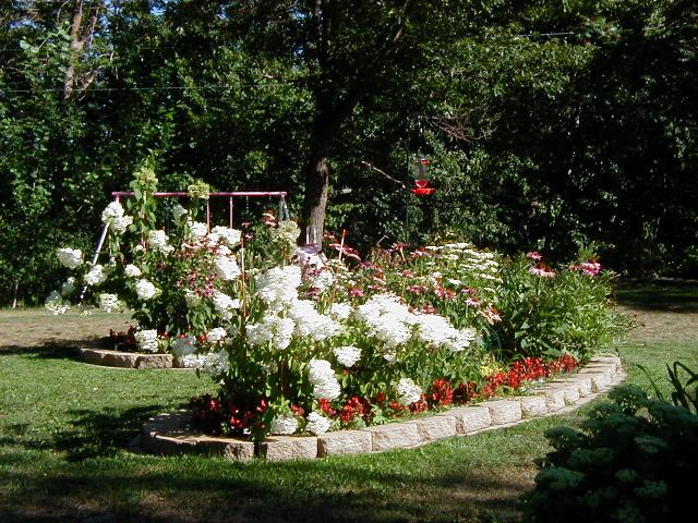 one of the many healing gardens at SweetWater