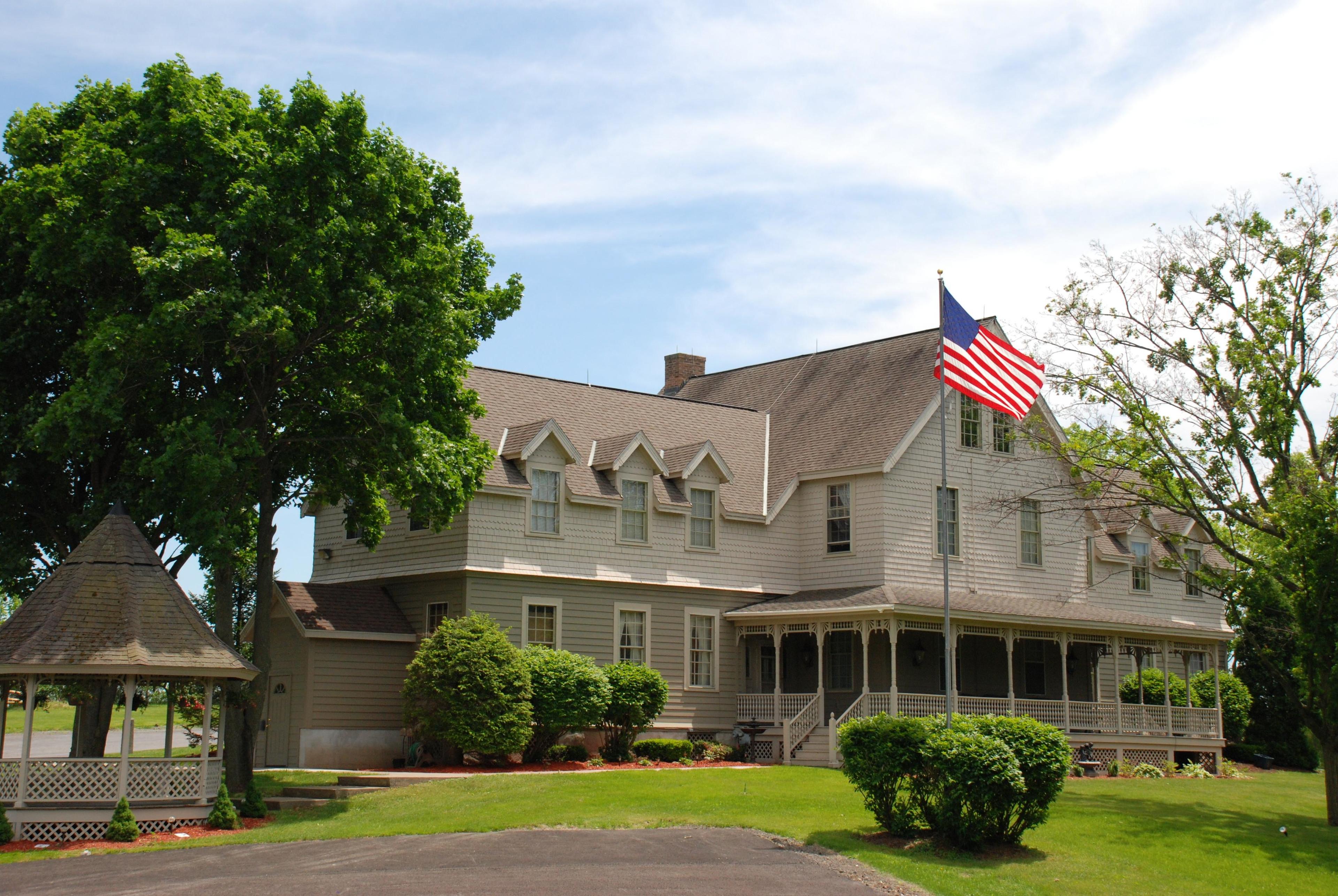 Front of building