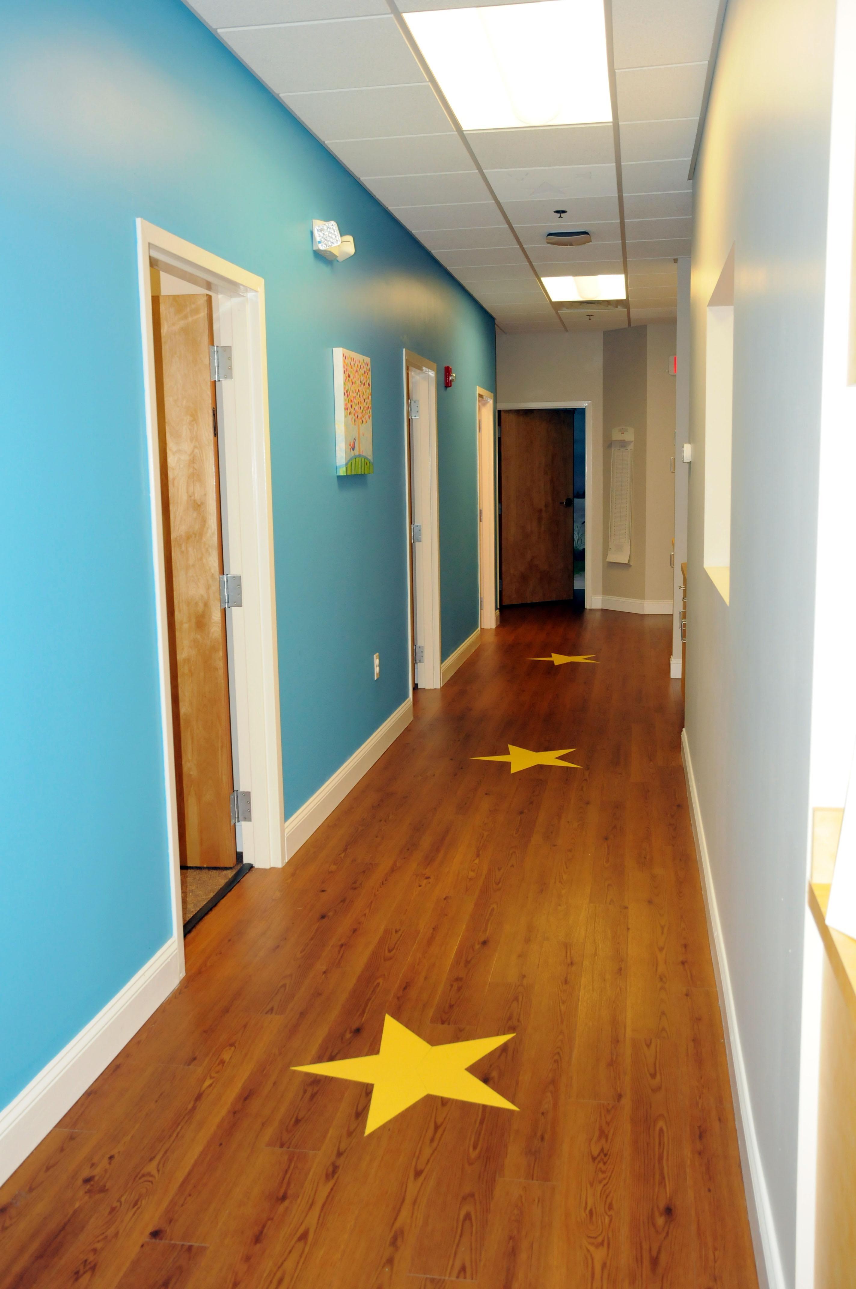 Star-Filled Hallway to the Well Area