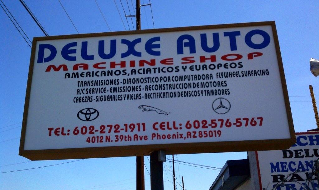 Deluxe Auto Machine Shop