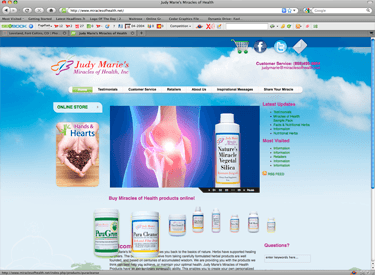 Northern Colorado Web Design - Miracles of Health