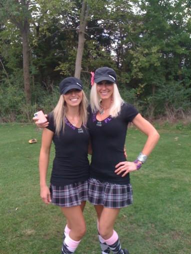 Working a corporate Golf Tourney.