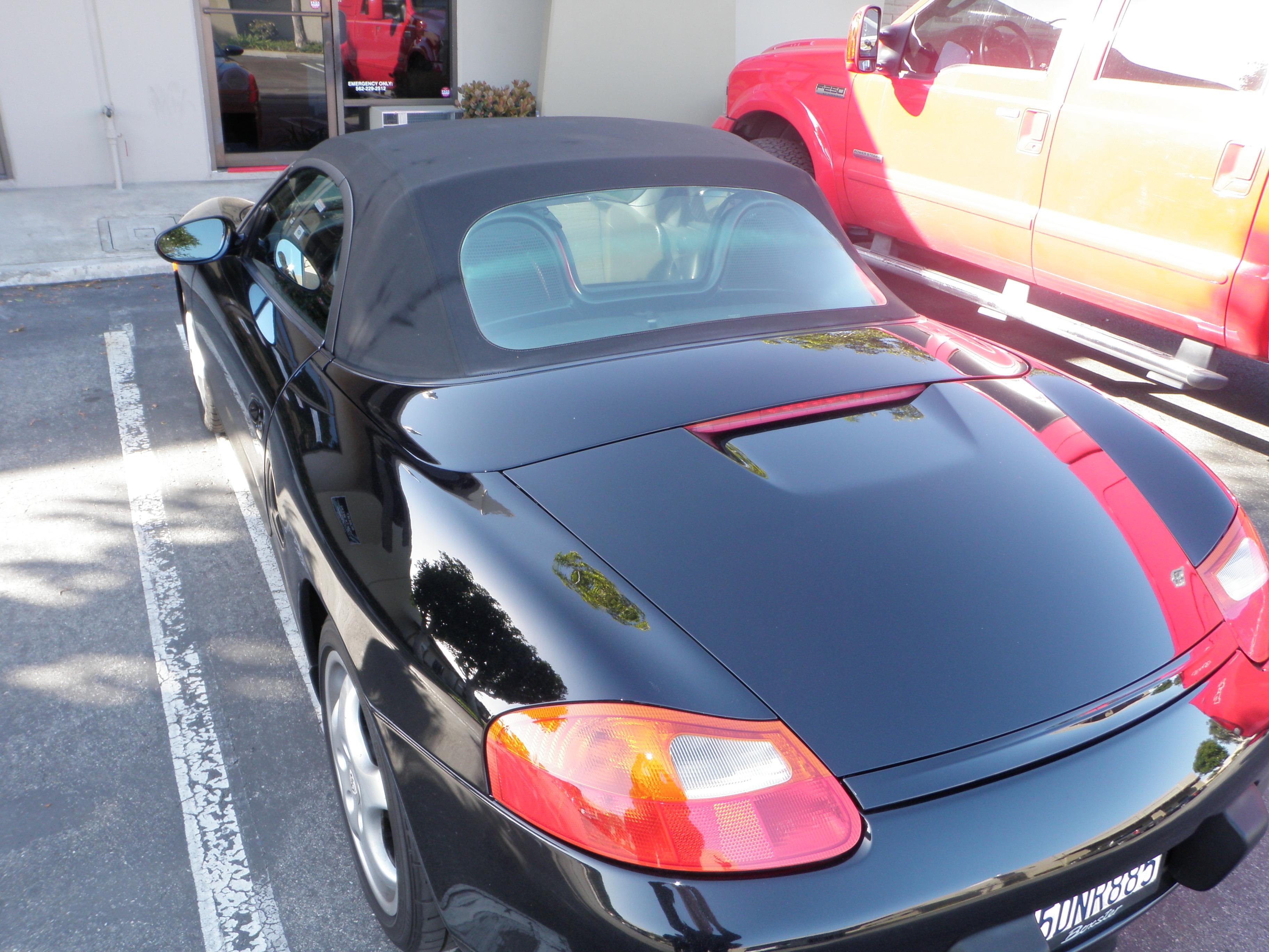 Porsche Convertible Top Install