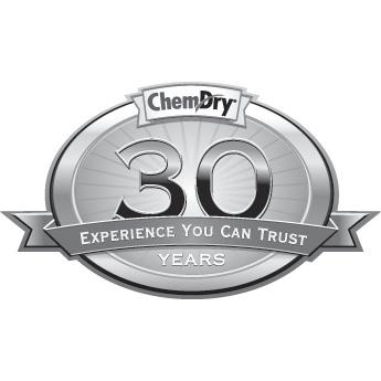 Chem-Dry 30 Years of Service!