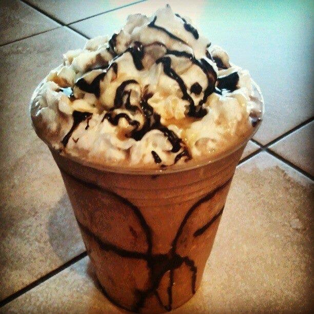 Frozen mocha lattee