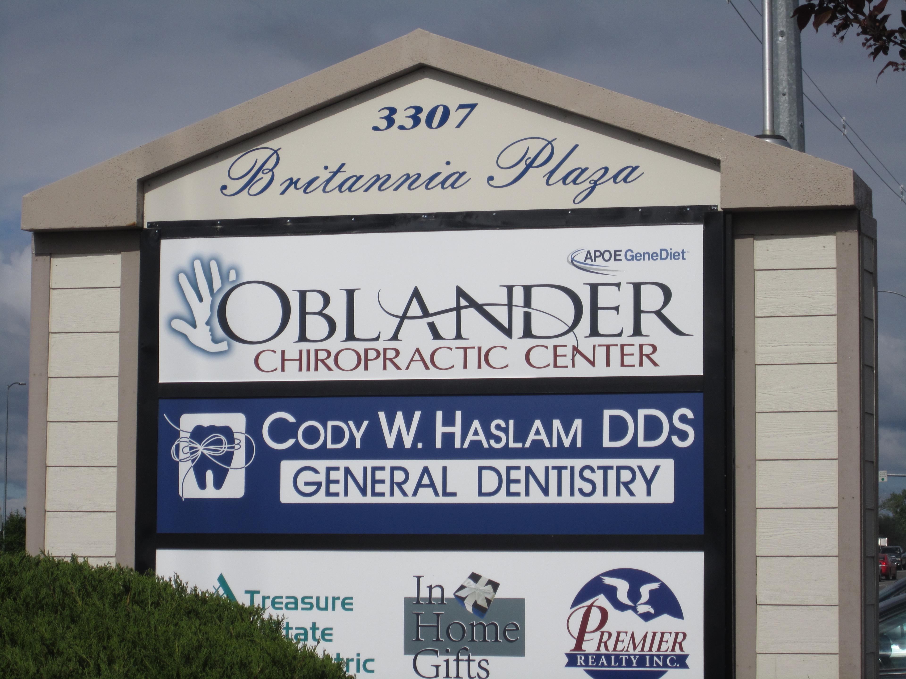 Oblander Chiropractic is located at 3307 Grand Avenue on the corner of Golden Blvd. and Grand Ave.