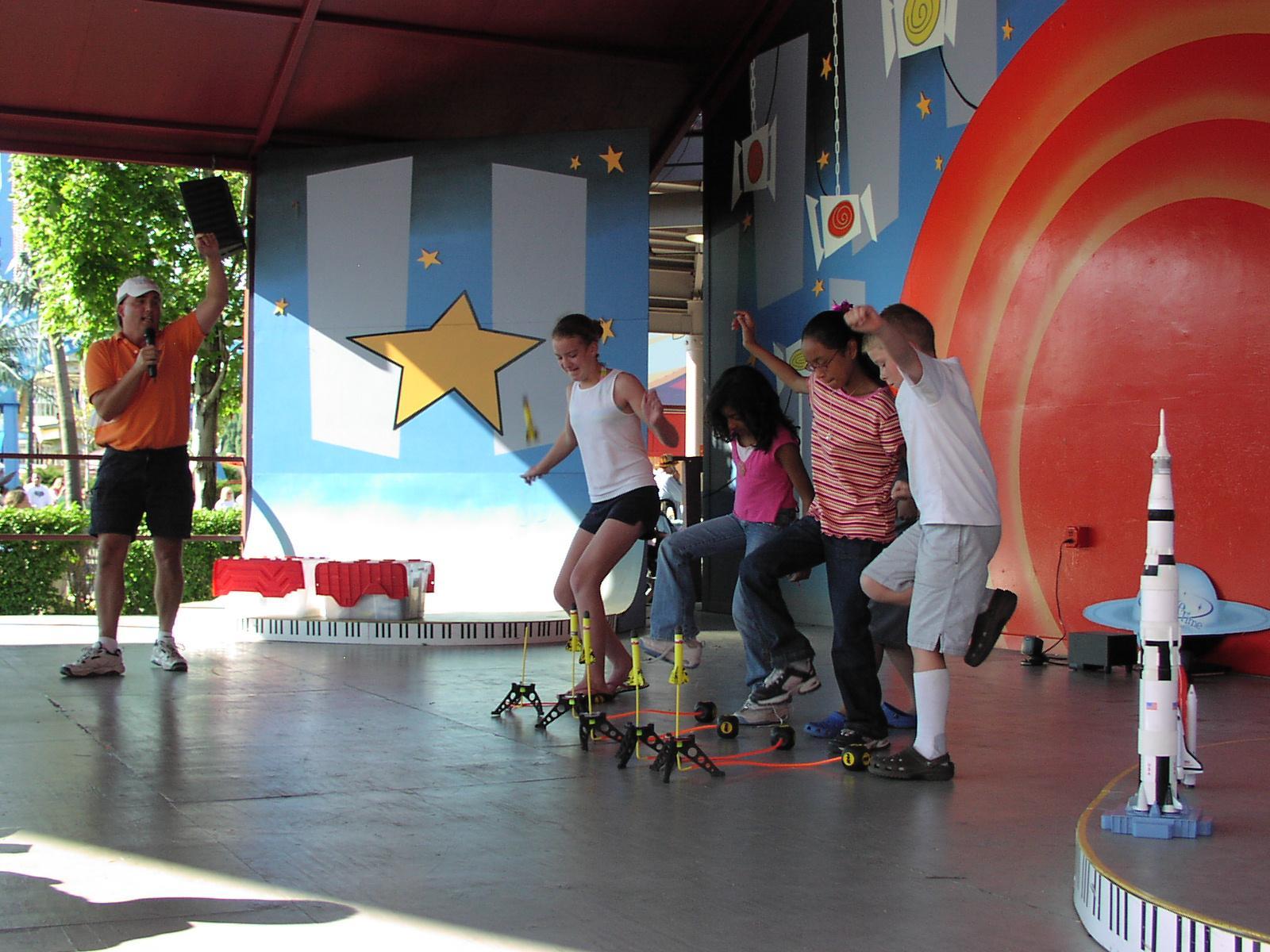 SpaceTimeKids' Rocket Blasting at Elitch's