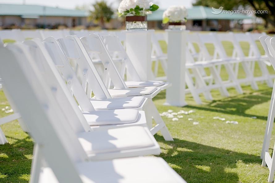 Outdoor Ceremony seating, Max Catering, Palmdale, Antelope Valley, CA