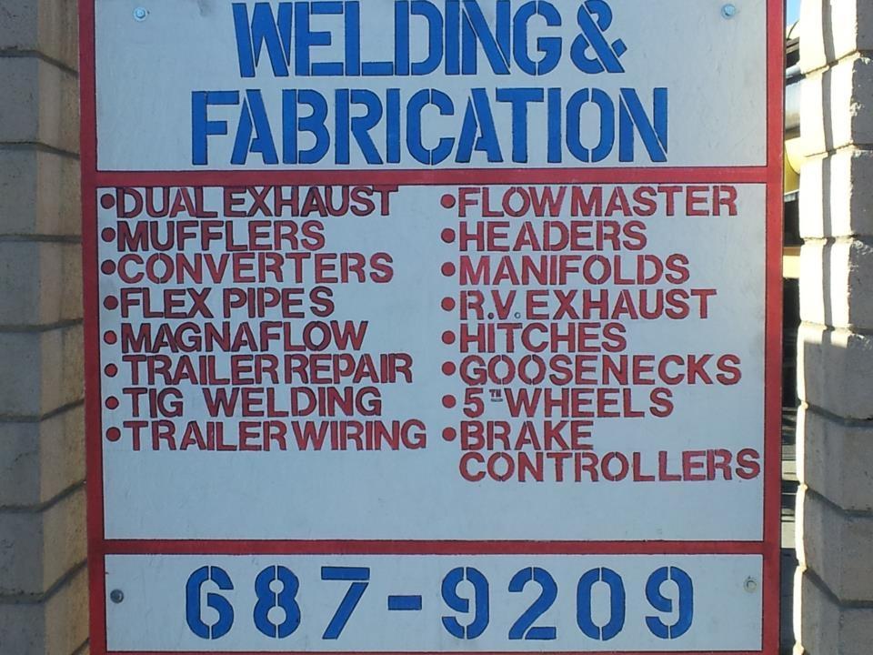 Our Welding and Hitch services