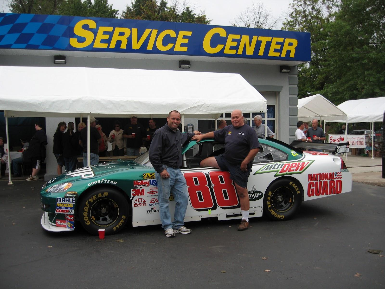 NASCAR is Welcome at Eberle Automotive SUNOCO Severn MD