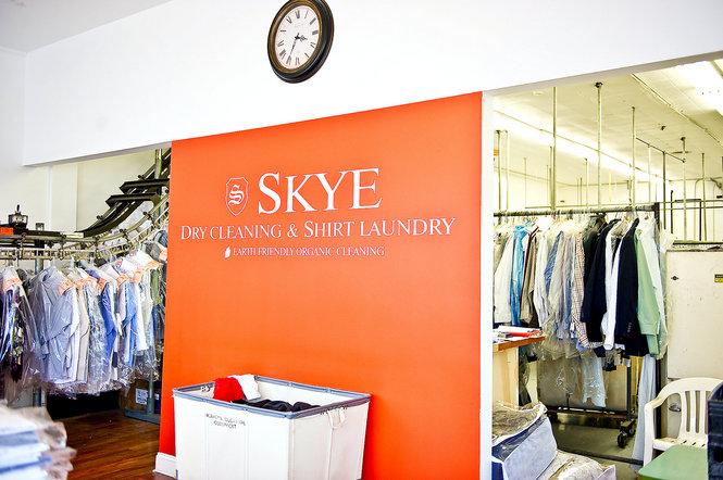 Skye Dry Cleaning in store