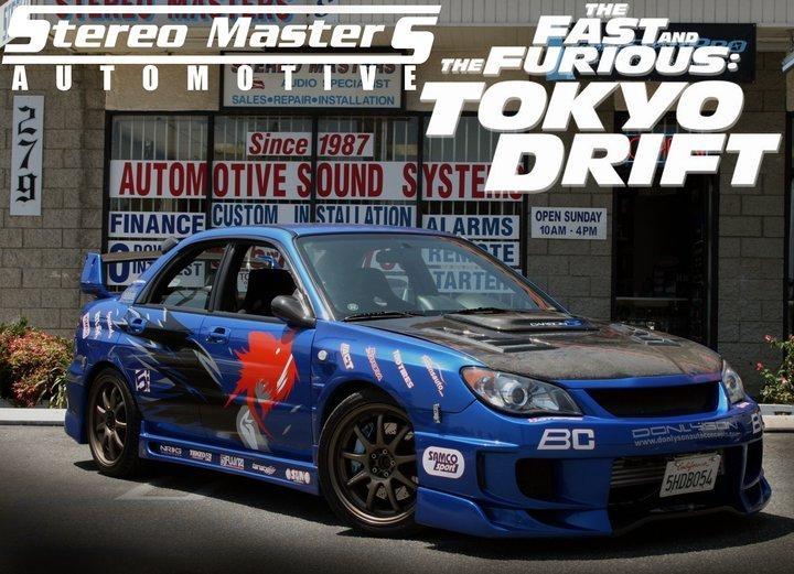 As Seen In: Fast & The Furious: Tokyo Drift By Stereo Masters