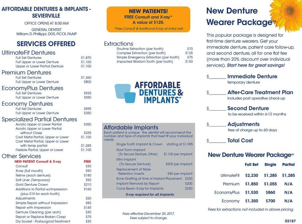 Affordable Dentures & Implants