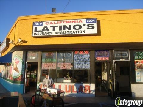 Latino's Professional Service Registration