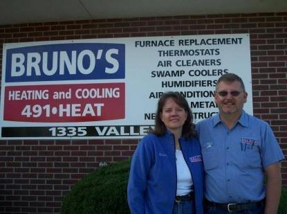 Bruno's Heating & Cooling Inc