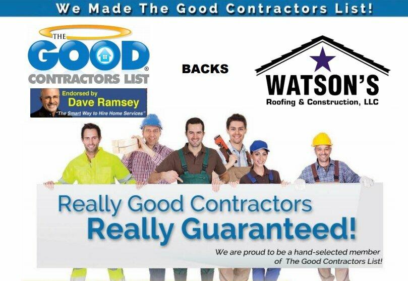 Watson's Roofing & Construction