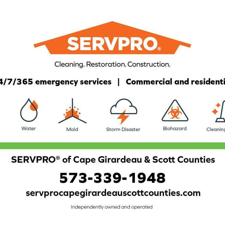 SERVPRO of Cape Girardeau & Scott Counties