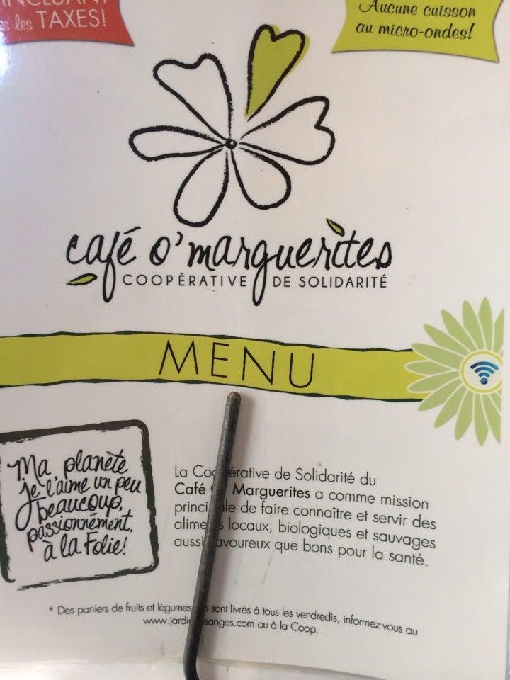 Café O'Marguerites - Coopérative de solidarité