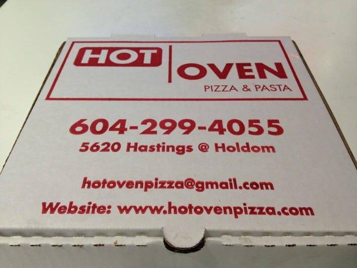 Hot Oven Pizza