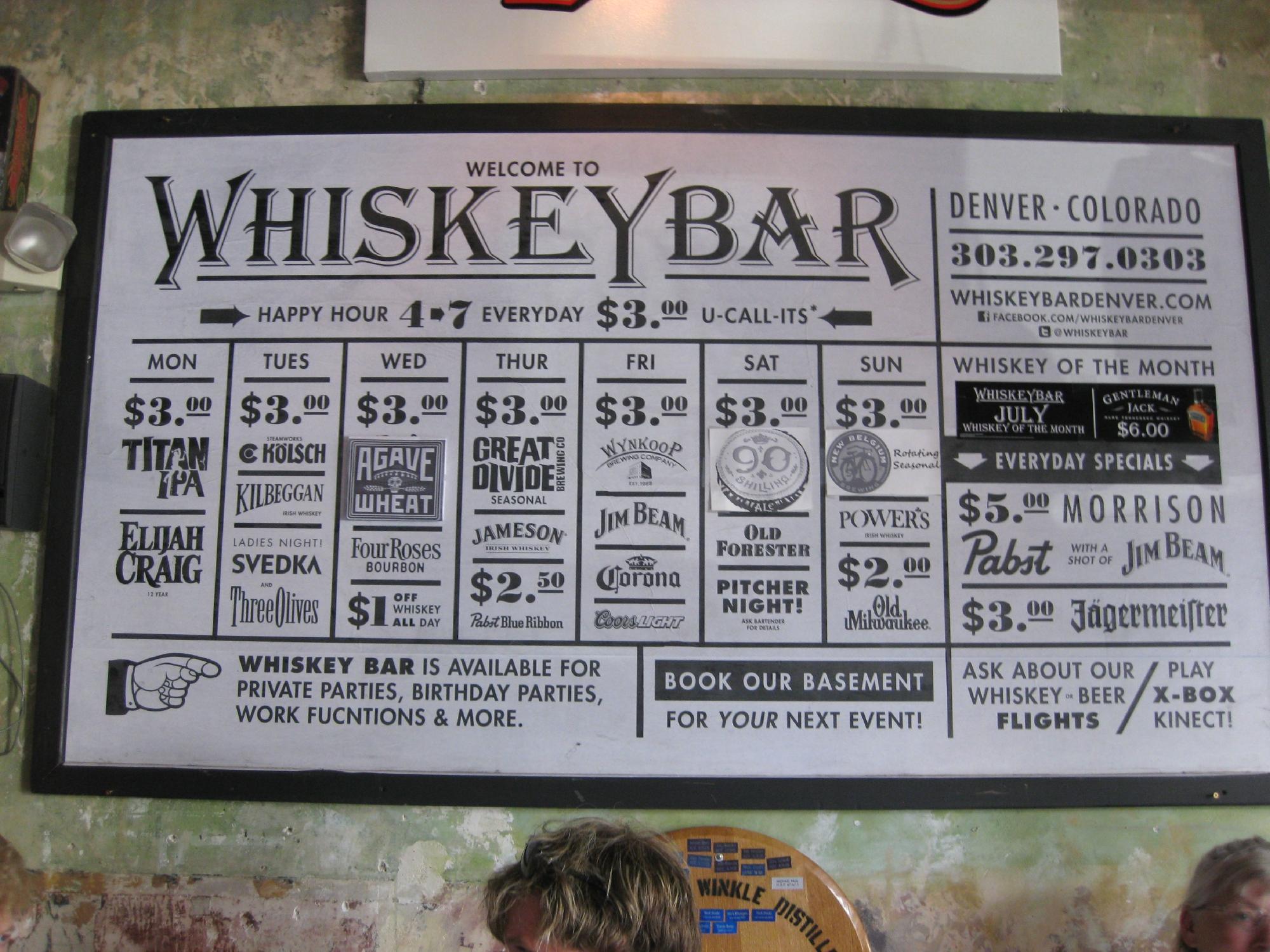 Whiskey Bar