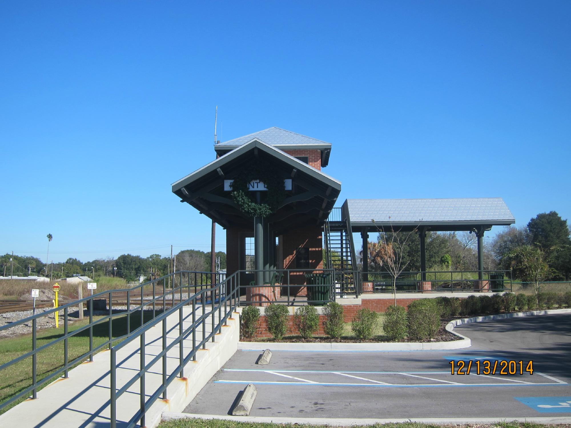 Plant City Train Viewing Platform