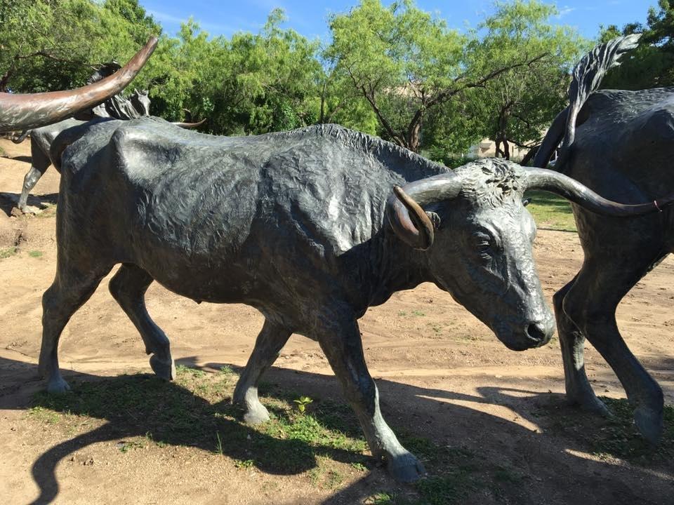 Pioneer Plaza Cattle Drive