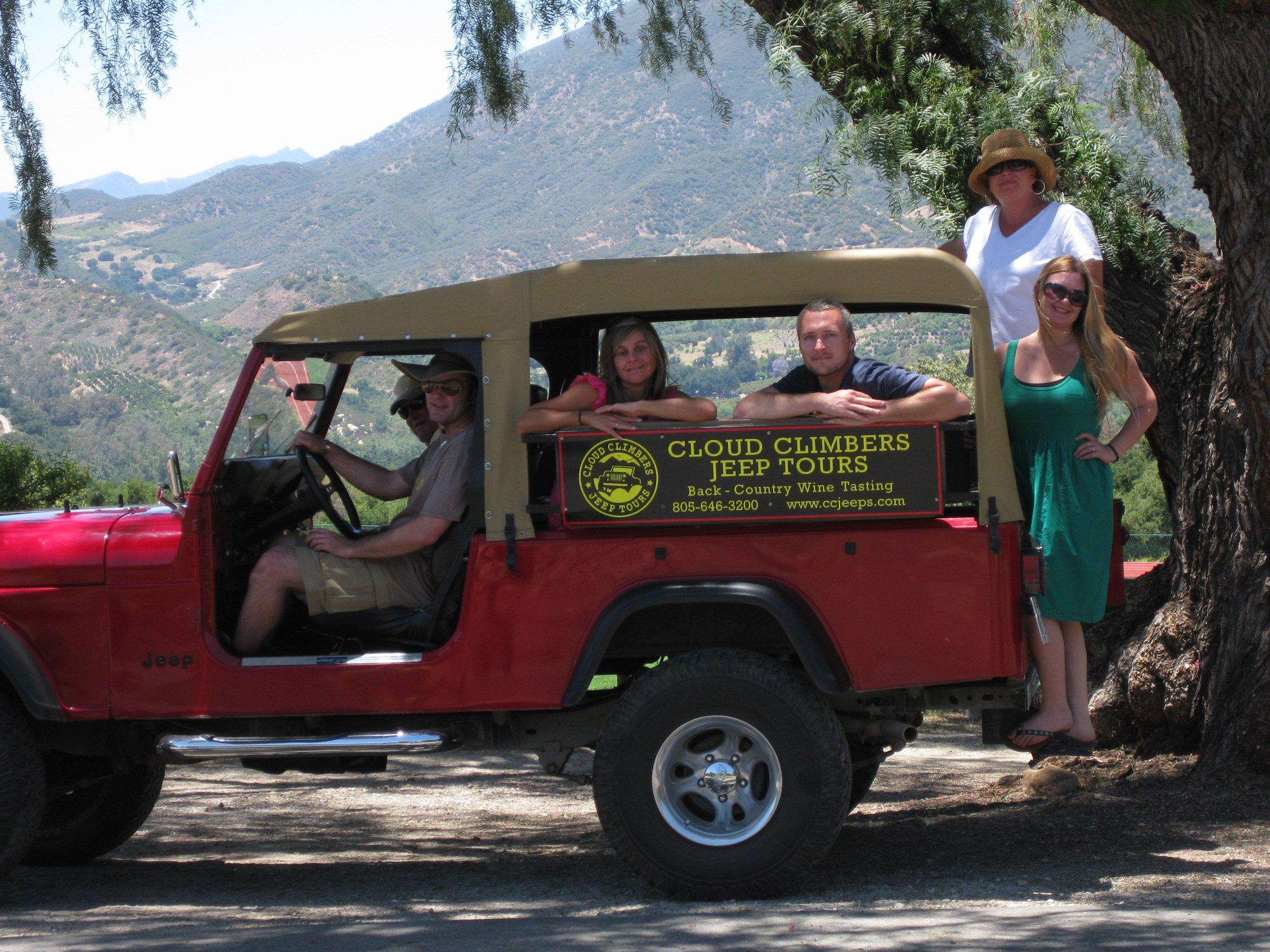 Cloud Climbers Jeep & Wine Tours