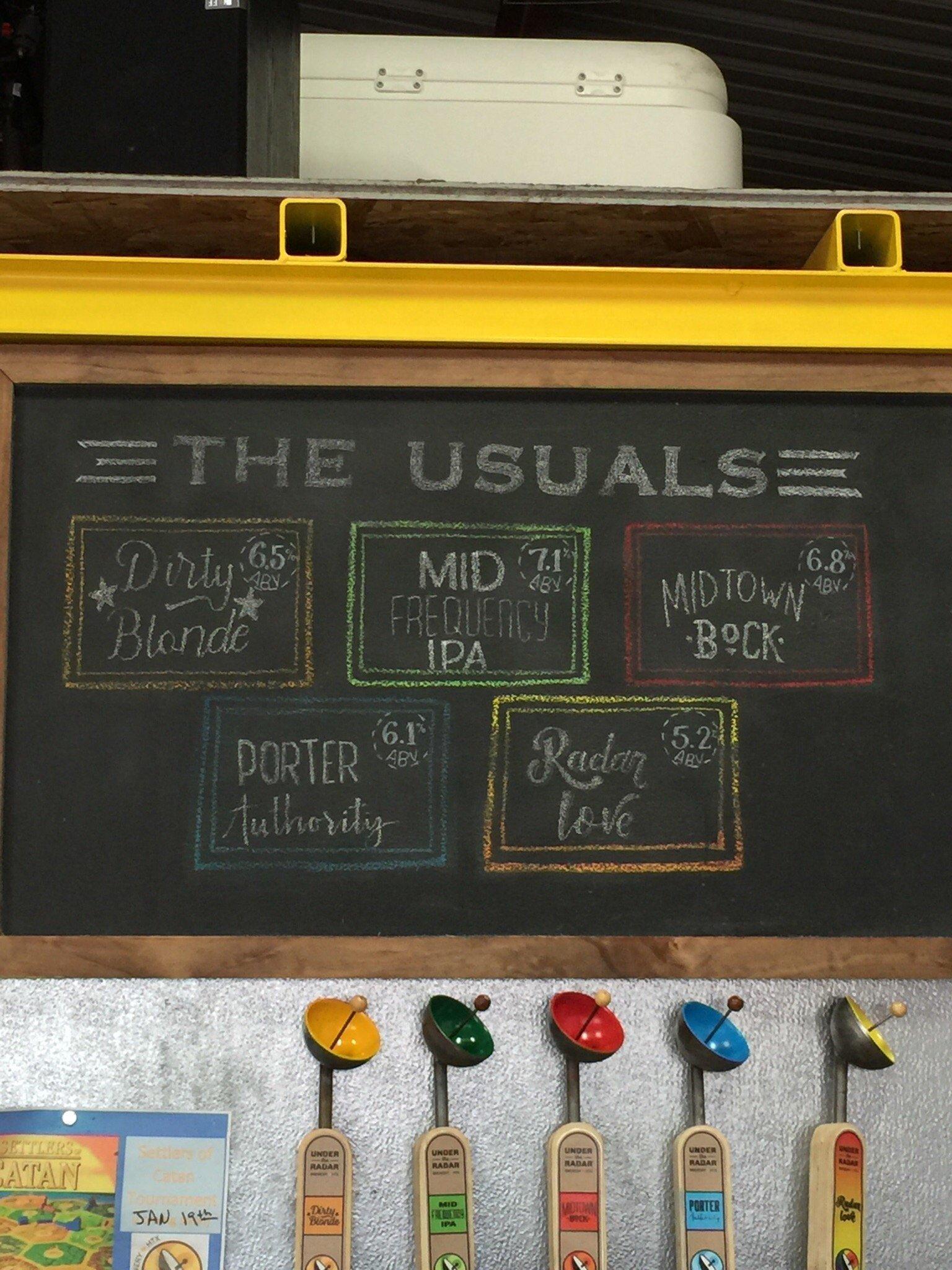 Under the Radar Brewery