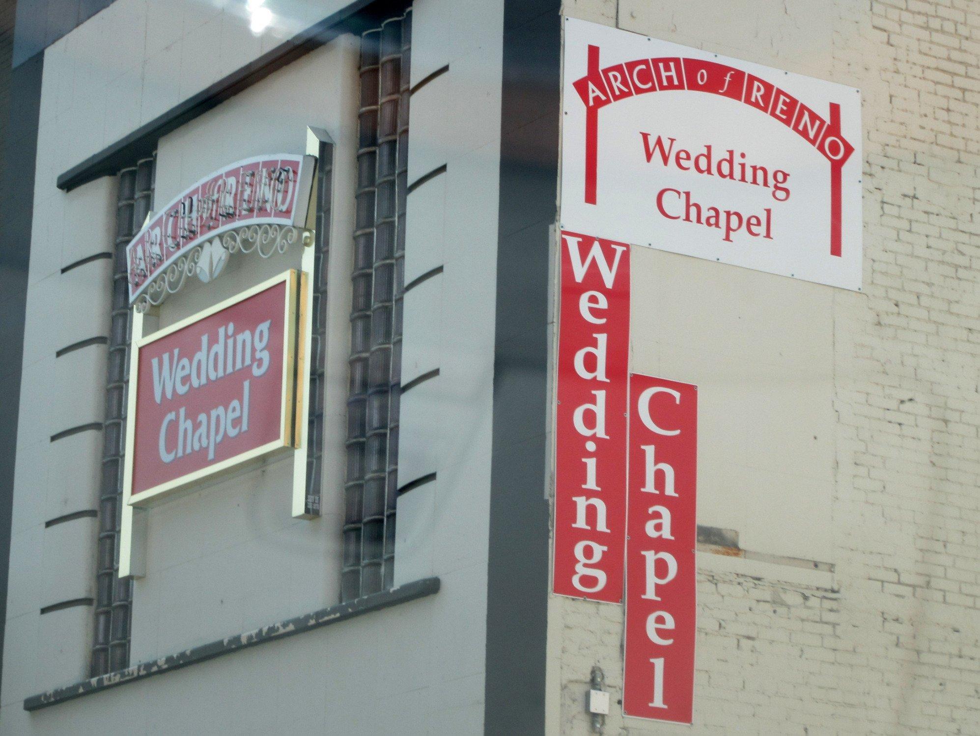 Arch of Reno Wedding Chapel