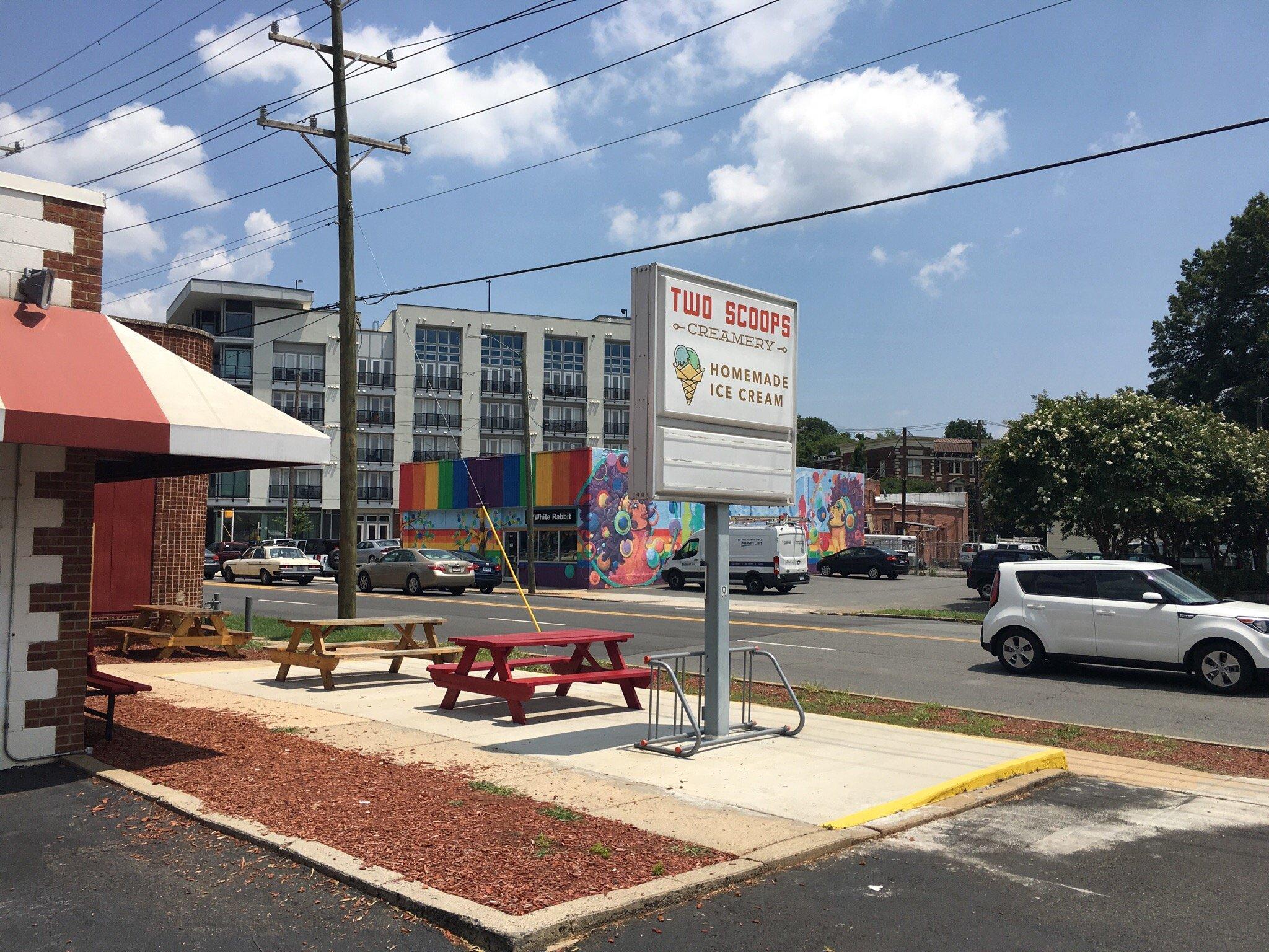 Two Scoops Creamery Plaza Midwood