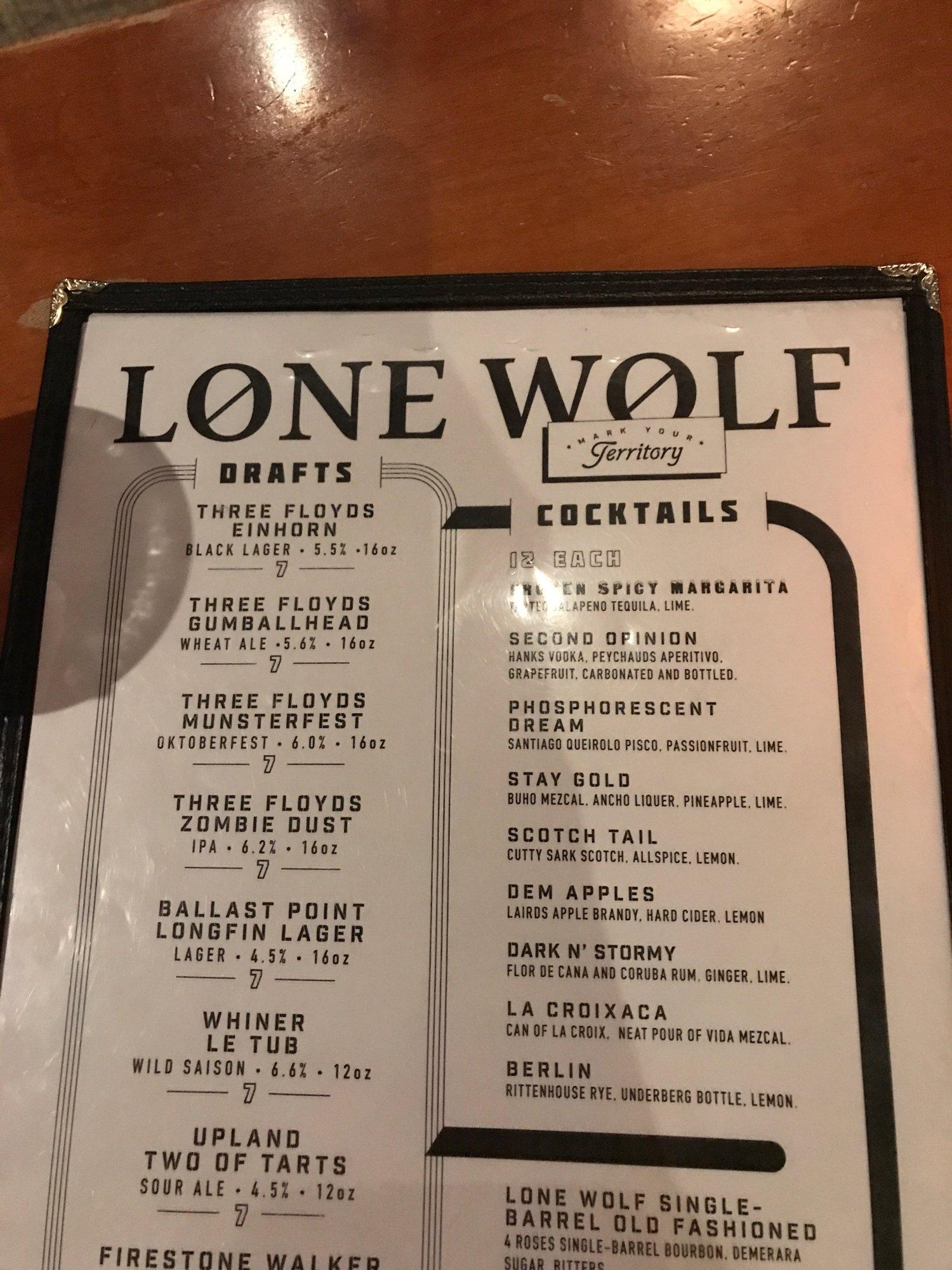 Lone Wolf Tavern