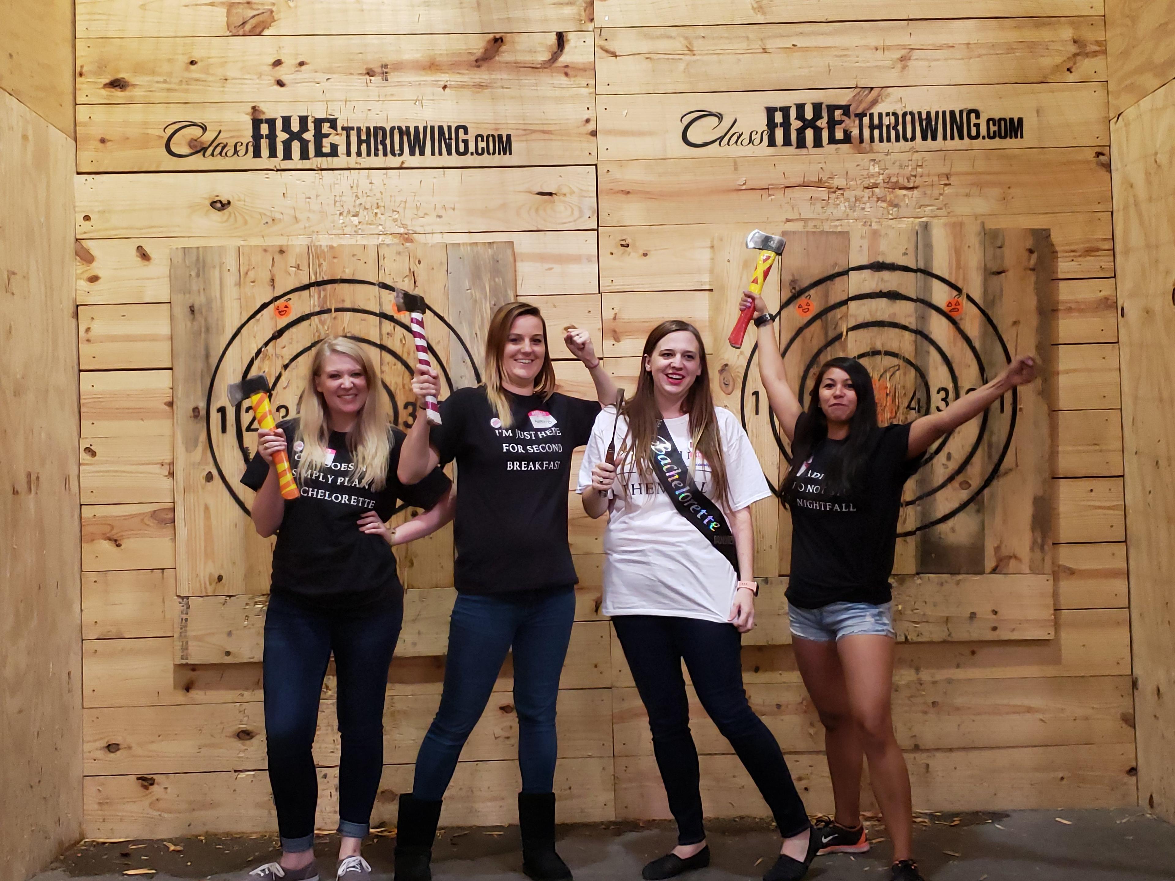 Class Axe Throwing