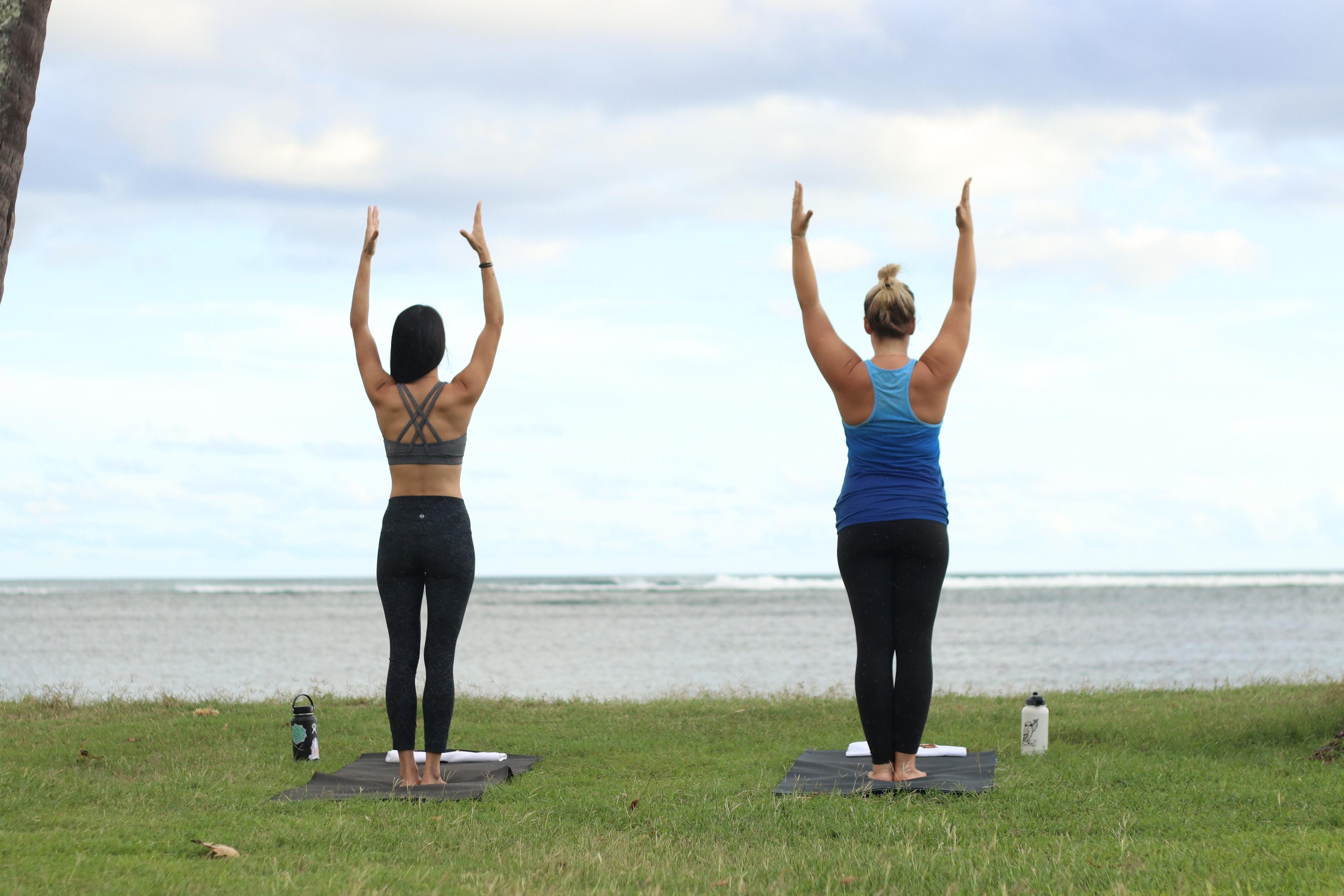 Yoga Under The Palms Waikiki