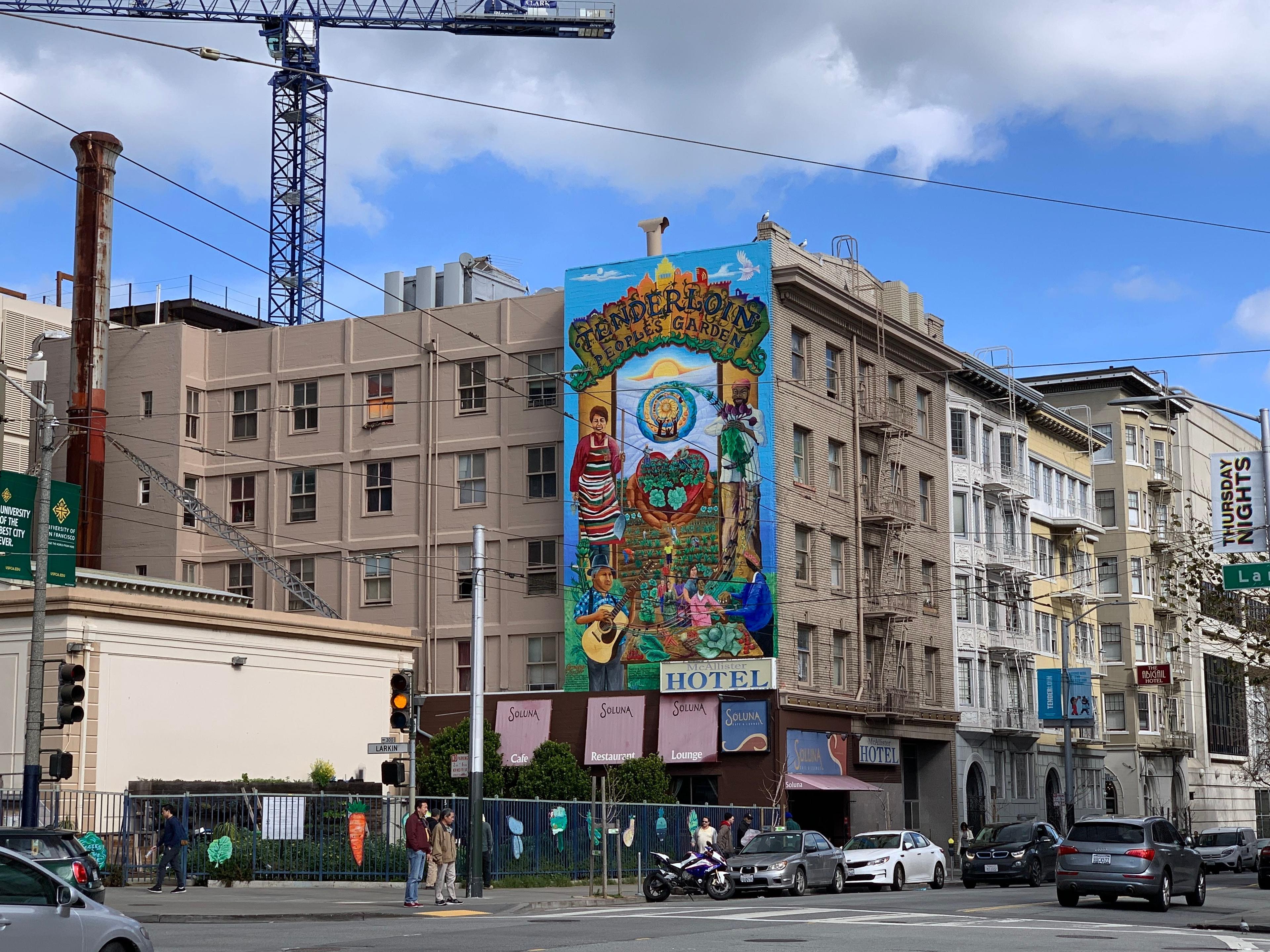 Tenderloin People's Garden Mural