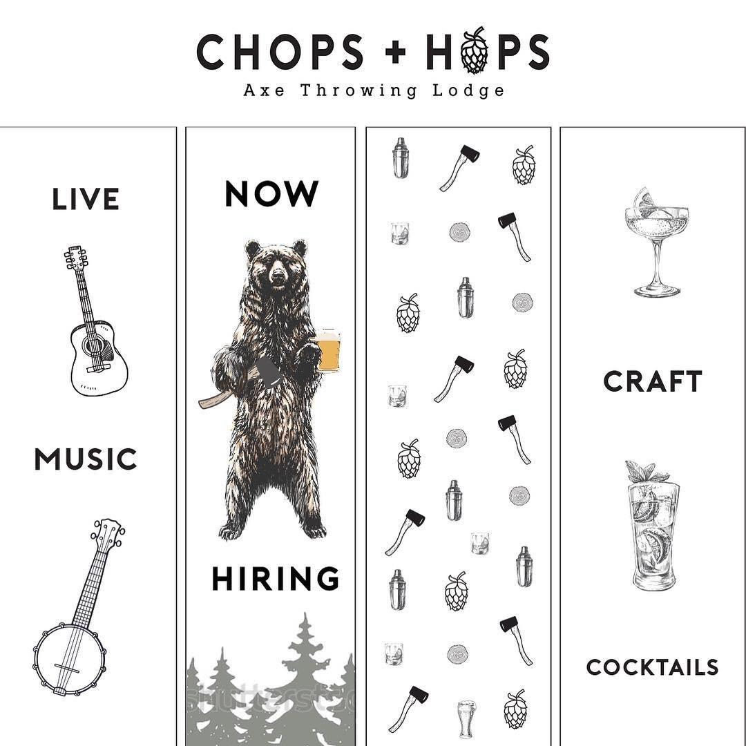 Chops + Hops Axe Throwing Lodge