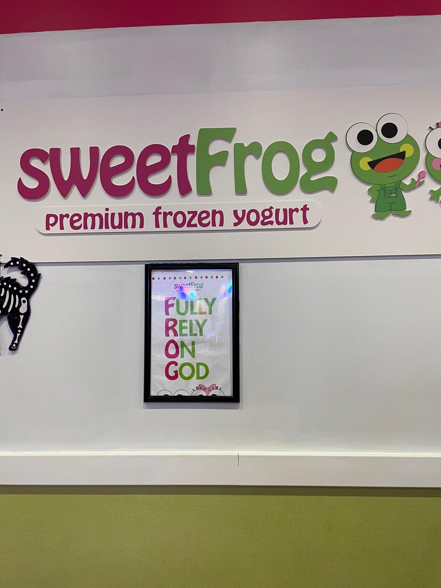 sweetFrog Premium Frozen Yogurt