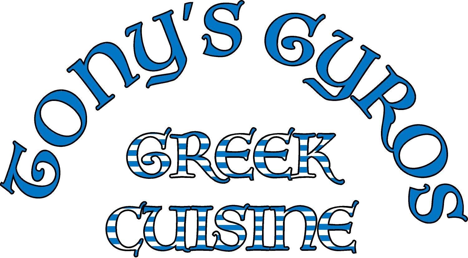 Tony's Gyros Greek Cuisine