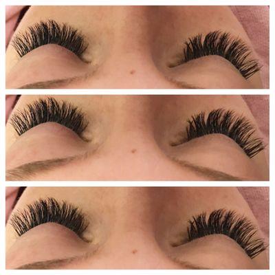 Volume lashes