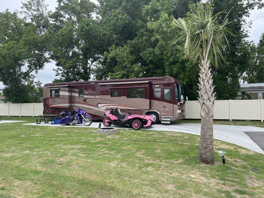 Barefoot RV Resort North Myrtle Beach SC.