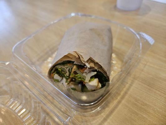 Thai chicken wrap (half)